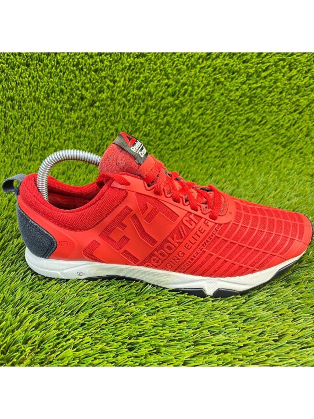 Reebok CrossFit Sprint TR Womens Size 8.5 Red White Running Shoes Sneakers